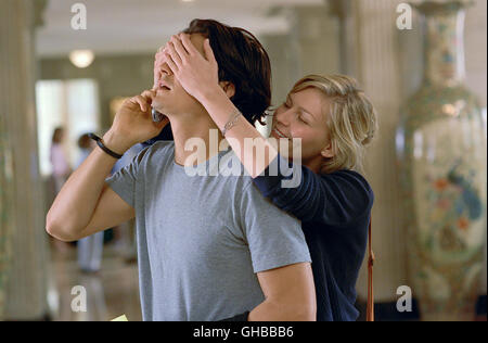 ELIZABETHTOWN USA 2005 Cameron Crowe Claire Colburn (KIRSTEN DUNST) und Drew Baylor (ORLANDO BLOOM) Regie: Cameron Crowe Stockfoto