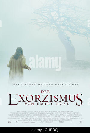 DER EXORZISMUS VON EMILY ROSE den Exorzismus von Emily Rose USA 2005 Scott Derrickson Filmplakat Regie: Scott Derrickson aka. Der Exorzismus von Emily Rose Stockfoto