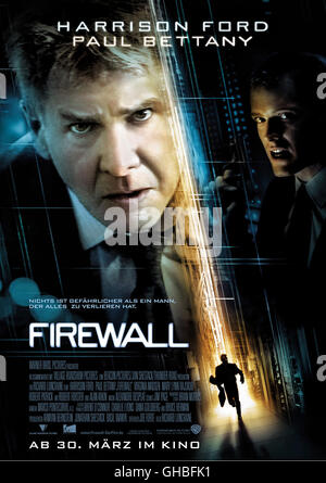 FIREWALL USA 2006 Richard Loncraine Filmplakat-Regie: Richard Loncraine Stockfoto