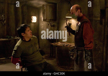 HOSTEL USA 2006 Eli Roth Paxton (JAY HERNANDEZ) Und Sein Grausamer Peiniger (RICK HOFFMAN) Regie: Eli Roth Stockfoto