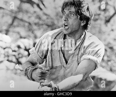 REVOLUTION UK/USA/Norwegen 1985 Hugh Hudson Tom Dobb (AL PACINO) ein Teilnehmer in der amerikanischen Revolution-Regie: Hugh Hudson Stockfoto