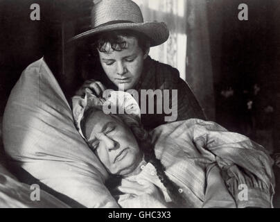 DIE Abenteuer von TOM SAWYER USA 1938 Norman Taurog Tom Sawyer (TOMMY KELLY) und Tante Polly (MAY ROBSON) Regie: Norman Taurog Stockfoto