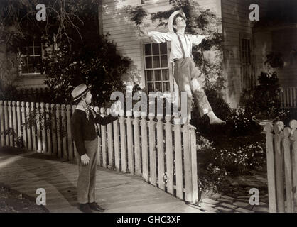 DIE Abenteuer von TOM SAWYER USA 1938 Norman Taurog Joe Harper (MICKEY RENTSCHLER) und Tom Sawyer (TOMMY KELLY)-Regie: Norman Taurog Stockfoto