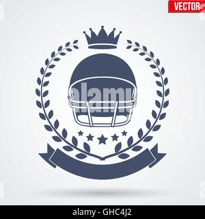 American Football Club Abzeichen und Aufkleber Stock Vektor