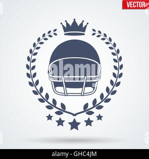 American Football Club Abzeichen und Aufkleber Stock Vektor