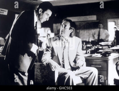 GLENGARRY GLEN ROSS USA 1992 James Foley Film Ricky Roma (AL PACINO), James Lingk (JONATHAN PRYCE) Regie: James Foley Film Stockfoto