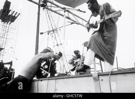 WOODSTOCK USA 1969/1970 Michael Wadleigh Film Chronik des legendären 1969 drei-Tage-Music Festival "Woodstock" Bild: Folk-Musiker RICHIE HAVENS Regie: Michael Wadleigh Stockfoto