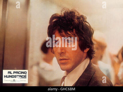 Hundstage USA 1975 Sidney Lumet Sonny (AL PACINO) Regie: Sidney Lumet Stockfoto