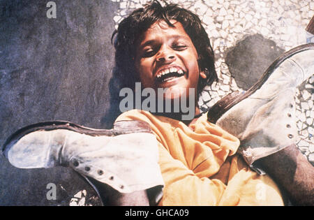 SALAAM BOMBAY! Salaam Bombay UK/Indien/Frankreich 1988 Mira Nair SHAFIQ SYED (Krishna) Regie: Mira Nair aka. Salaam Bombay Stockfoto