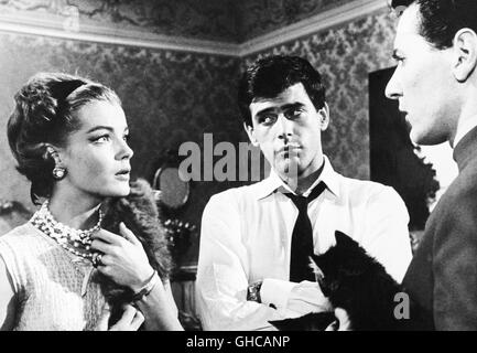 BOCCACCIO 70 Italien/Frankreich 1962 Luchino Visconti ROMY SCHNEIDER, THOMAS MILAN, ROMOLO VALLI in Folge: Il Lavoro (Der Job) Regie: Luchino Visconti Stockfoto