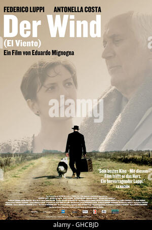 DER WIND El Viento Argentinien/Spanien 2005 Eduardo Mignogna Filmplakat Regie: Eduardo Mignogna aka. El viento Stockfoto