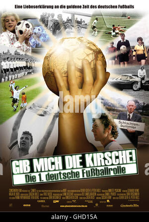 GIB MICH STERBEN UEBERZEUGT! -STERBEN SIE 1. DEUTSCHE FUSSBALLROLLE D 2004, die Oliver Gieth, Peter Hüls Filmplakat-Regie: Oliver Gieth, Peter H ls Stockfoto