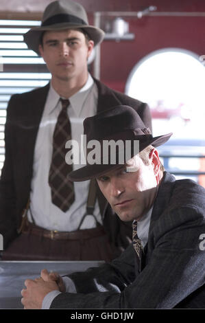 THE BLACK DAHLIA D/USA 2006 Brian De Palma die Cops: JOSH HARTNETT und AARON ECKHART Regie: Brian De Palma Stockfoto