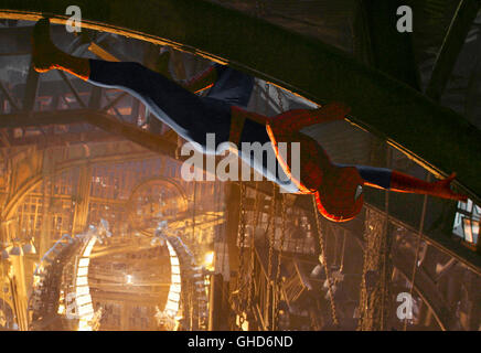 SPIDER-MAN 2 / USA 2004 / Sam Raimi Spider-Man (TOBEY MAGUIRE)-Regie: Sam Raimi Stockfoto