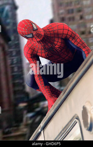 SPIDER-MAN 2 / USA 2004 / Sam Raimi Spider-Man (TOBEY MAGUIRE)-Regie: Sam Raimi Stockfoto