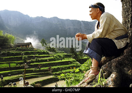 FEARLESS Huo Yuan Jia Hong Kong/USA 2006 Ronny Yu Huo Yuanjia (JET LI) Versucht in Einem Bergdorf sterben konzentrierte Zu Vergessen. Regie: Ronny Yu aka. Huo Yuan Jia Stockfoto
