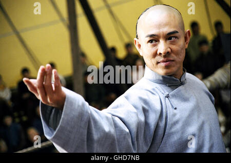 FURCHTLOS Huo Yuan Jia Hong Kong/USA 2006 Ronny Yu Huo Yuanjia (JET LI) Nimmt Die Herausforderung Eines Amerikanischen Kämpfers Jg. Regie: Ronny Yu aka. Huo Yuan Jia Stockfoto