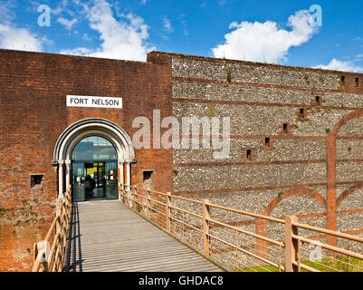 Fort Nelson Royal Armouries Portsmouth. Stockfoto