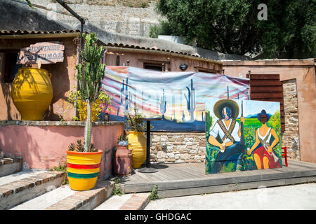 Stadt Korfu, Ionische Inseln, Griechenland, Europa Stockfoto