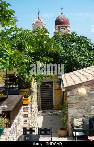 Stadt Korfu, Ionische Inseln, Griechenland, Europa Stockfoto