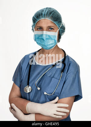 OP-Krankenschwester Stockfoto