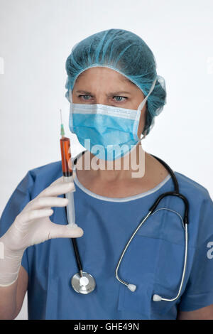 OP-Krankenschwester Stockfoto