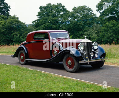 1938 Rolls Royce Phantom III V12 2 türige Fixed Head Coupé Ursprungsland Großbritannien Stockfoto