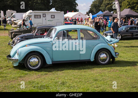 VW Käfer an Tatton Park Cheshire Stockfoto