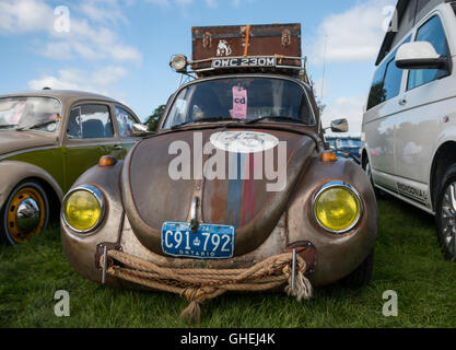 VW Käfer an Tatton Park Cheshire Stockfoto