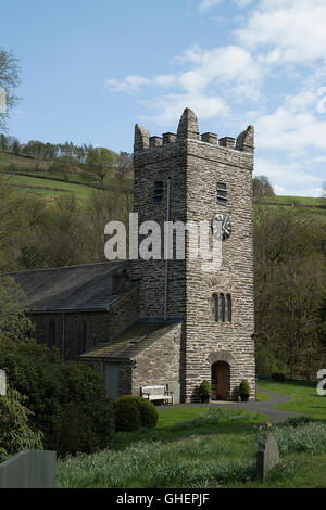 Jesus Church, Troutbeck (in der Nähe von Windermere), Cumbria Stockfoto