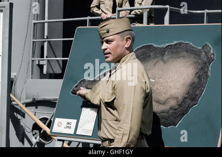 Markierungsfahnen unserer Väter USA 2006 Clint Eastwood NEAL MCDONOUGH (US-Marines, Kapitän Abfindung) Regie: Clint Eastwood Stockfoto