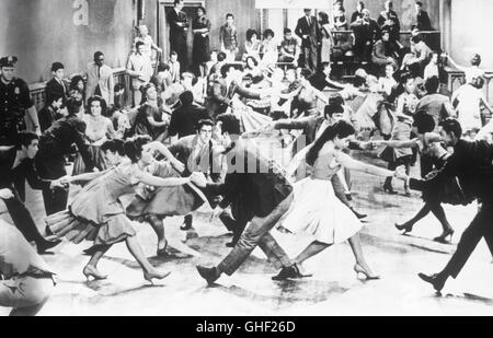 WEST SIDE STORY USA 1961 Jerome Robbins, Robert Wise West Side Story Dance Szene Regie: Jerome Robbins, Robert Wise Stockfoto