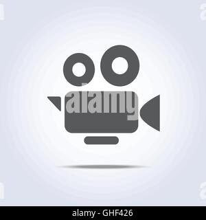 Video Kamera-Symbol, Symbol der camcorder Stock Vektor