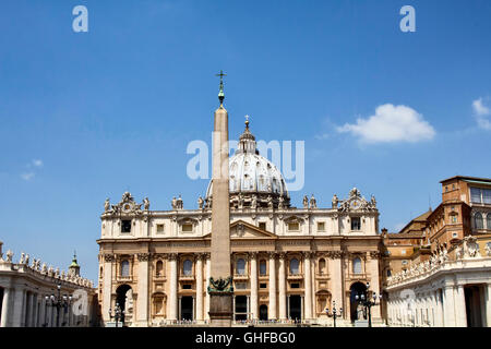 Der Petersdom im Vatikan Rom Stockfoto