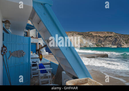 Mantrakia, Insel Milos, Kykladen, Griechenland Stockfoto