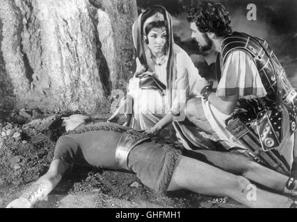 JASON und die Argonauten UK/USA 1964 Don Chaffey Acastus (GARY RAYMOND), Medea (NANCY KOVACK), Jason (TODD ARMSTRONG) Regie: Don Chaffey Stockfoto