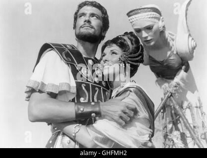 JASON und die Argonauten UK/USA 1964 Don Chaffey Jason (TODD ARMSTRONG) und Medea (NANCY KOVACK) Regie: Don Chaffey Stockfoto