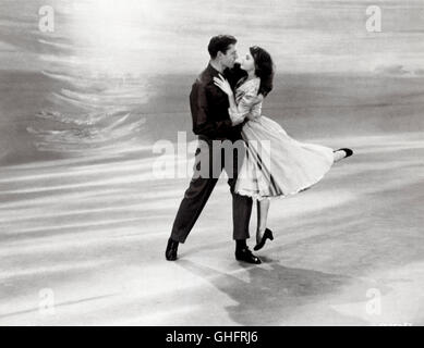 MEL FERRER (Paul Barthalet) und LESLIE CARON (Lili Daurier) als Tanzpaar. Regie: Charles Walters Stockfoto