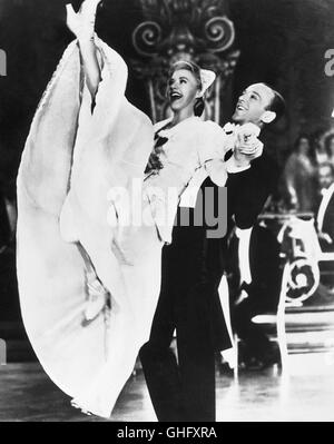 GINGER ROGERS und FRED ASTAIRE als Tanzpaar Regie: H. C. Potter Stockfoto