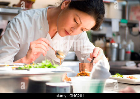 CATHERINE ZETA-JONES (Kate) Komödie Regie: Scott Hicks aka. Keine Reservierungen Stockfoto