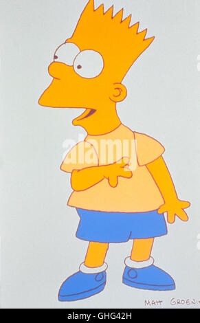 Die Simpons, US-amerikanische Zeichentrickserie (seit 1989), Foto: Bart Simpson aka. Die Simpsons Stockfoto