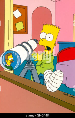 Die Simpons, US-amerikanische Zeichentrickserie (seit 1989). Foto: Bart Simpson aka. Die Simpsons Stockfoto