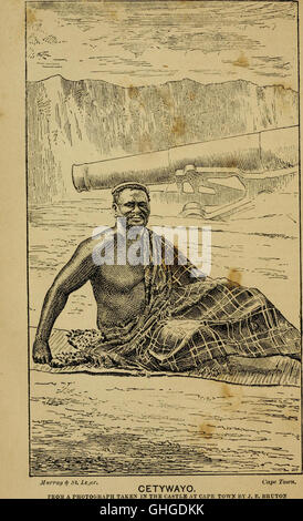 Die Geschichte der Kämpfe und Abenteuer der Briten, die Buren und Zulus, etc. im südlichen Afrika, aus der Zeit des Pharao Necho, bis 1888 (1888) Stockfoto