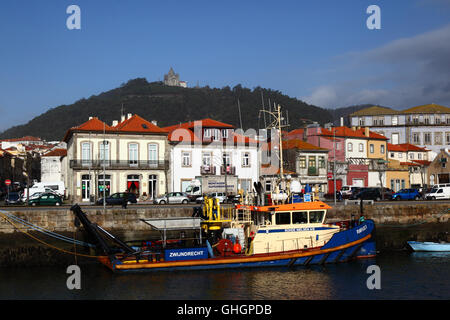 Damen Shoalbuster 2308 S Bagger, die Firma Rohde Nielsen a/s in Marina Atlantica, Viana Do Castelo Nord Portugal gehören Stockfoto