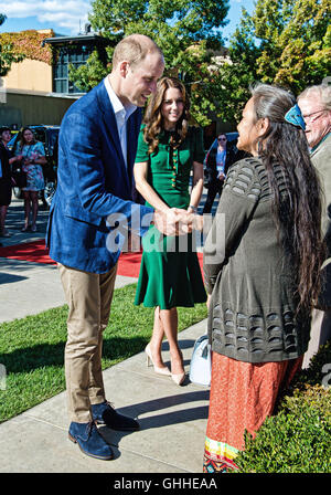 Kelowna, BC, Kanada. 27. Sep, 2016. 27. September 2016 - Kelowna, British Columbia, Kanada - Herzogin von Cambridge, Prinzessin Kate und Prinz William, Duke of Cambridge besuchen Sie British Columbia während ihre königliche Tour von Kanada 2016. Bildnachweis: Brent Perniac/AdMedia © Brent Perniac/AdMedia/ZUMA Draht/Alamy Live-Nachrichten Stockfoto