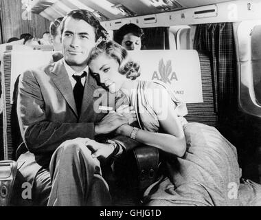 GREGORY PECK - Mike Hagen Und LAUREN BACALL - Marilla Hagen Komödie Regie: Vincente Minelli aka. Gestaltung von Frau Stockfoto