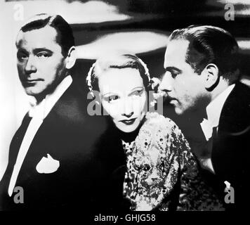 ENGEL Engel USA 1937 - Ernst Lubitsch Herbert Marshall, Marlene Dietrich, Melvyn Douglas 'Engel', Regie: Ernst Lubitsch Stockfoto