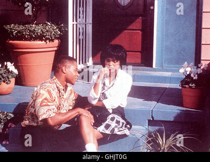 Nia Long Cuba Gooding Jr Boyz N Der Haube 1991 Stockfotografie Alamy