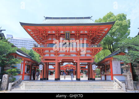 IKUTA-Schrein in Kobe, Japan. Stockfoto