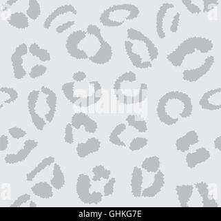 Vektor-Illustration von Leopard nahtlose Haut Hintergrund Stock Vektor